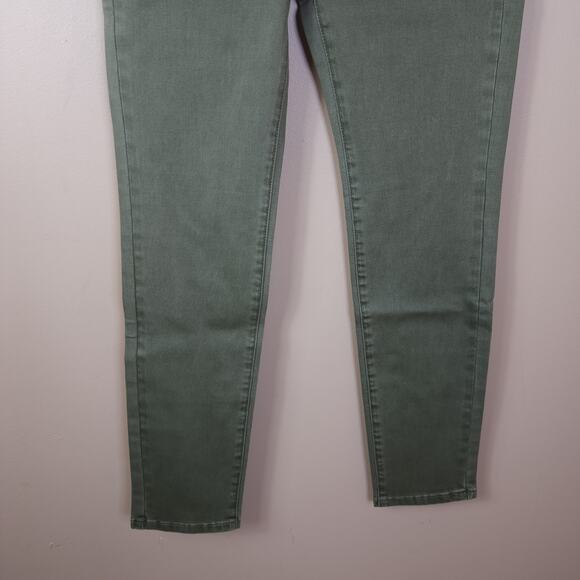 Sandrine Rose x Free People Green Mid-rise Skinny Jeans Size 26 - Picture 3 of 11